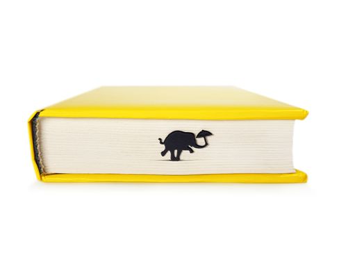 Закладка для книг «Слон с зонтиком» 1619012845638