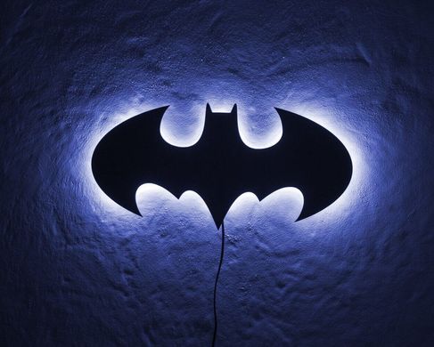Светильник настенный «Batman» (синяя подсветка) 1619282690118blue