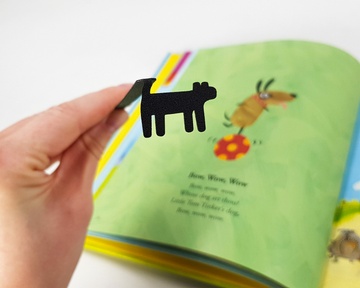 Закладка для книг «Собачка» BM01_doggy