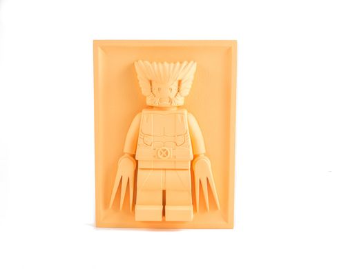 Настенный декор в детскую «Лего Росомаха» 1619184320582