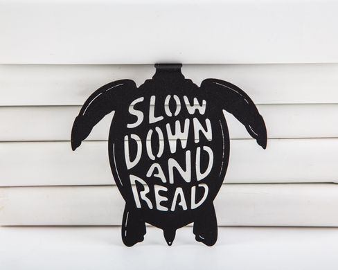 Закладка для книг « Slow down and read» 2065214505035
