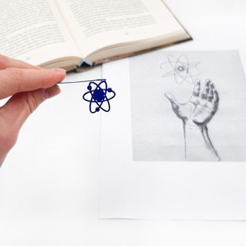 Закладка для книг &laquo;Атом&raquo;