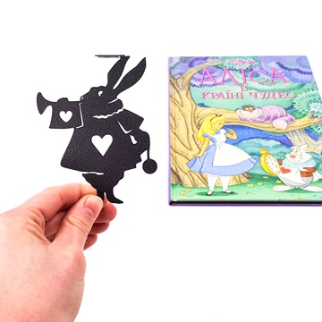 Закладка для книг «Кролик» BM02_alice_rabbit