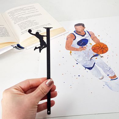 Закладка для книг &laquo;Баскетболист&raquo;