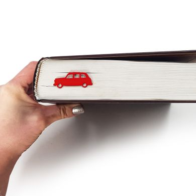 Закладка для книг «Красное авто» BM01_red_car