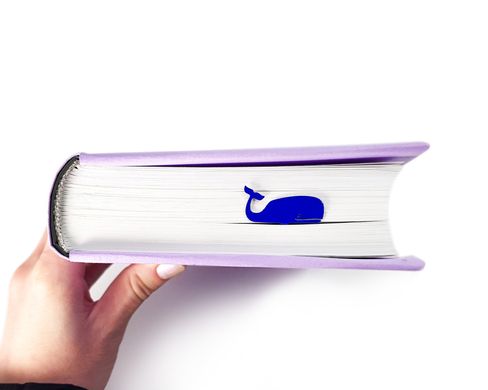 Закладка для книг «Синій кит» 1619035783238