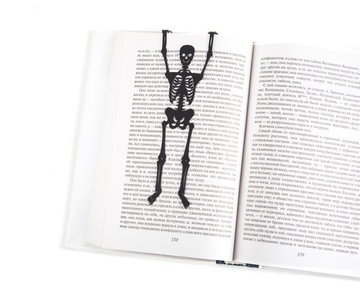 Закладка для книг «Скелет у моїй книзі» BM02_skeleton
